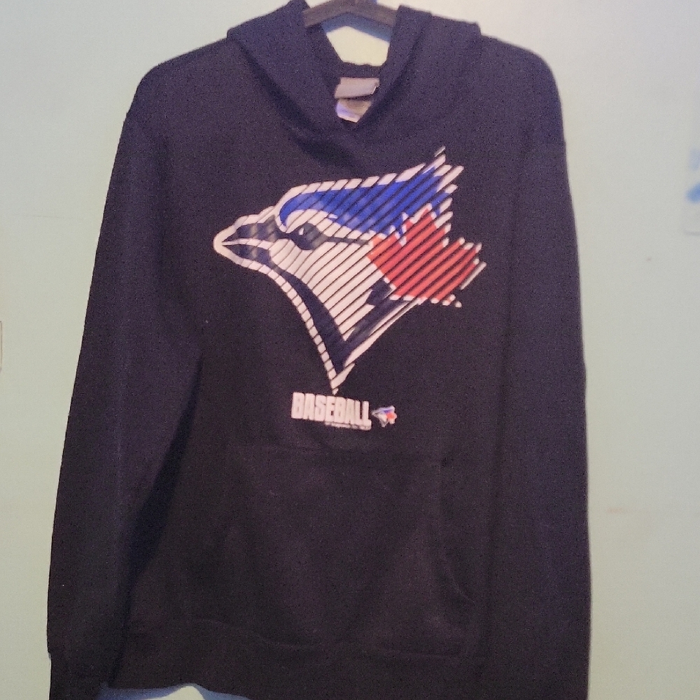 Genuine Merchandise Black and Blue Sweatshirt Toronto Blue Jays